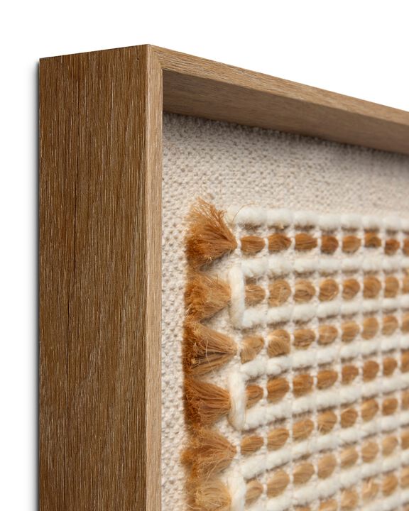 Shenandoah Beige/Brown 2'5"x2'5" Wall Art